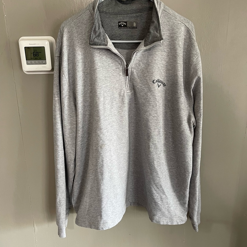 Callaway golf quarter zip pull over jacket size XL